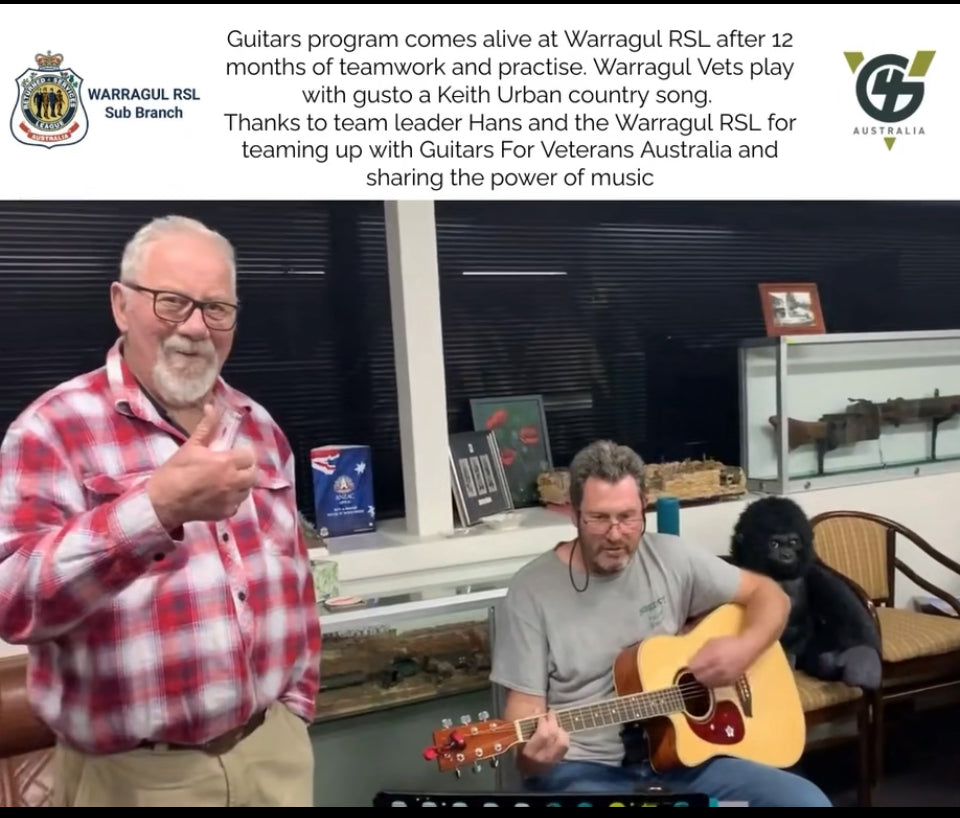 Guitars program alive at Warragul RSL