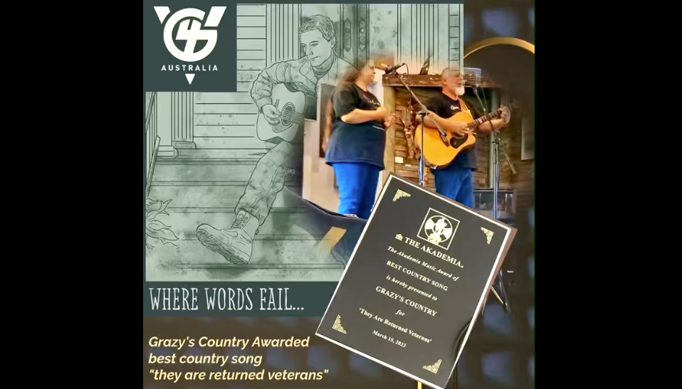 Grazy's Country our Ambassadors achieve recognition for best country song